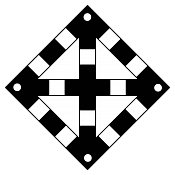 ЖД знак «Поднять нож, закрыть крылья» (одно препятствие)