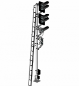 Светофор четырехзначный с пригласительным сигналом (по габариту 3100 мм) 17027-00-00