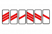 Знак «Приближение к ж/д переезду»