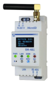 Контроллер web-доступа к управлению Modbus - оборудованием ЕМ-481