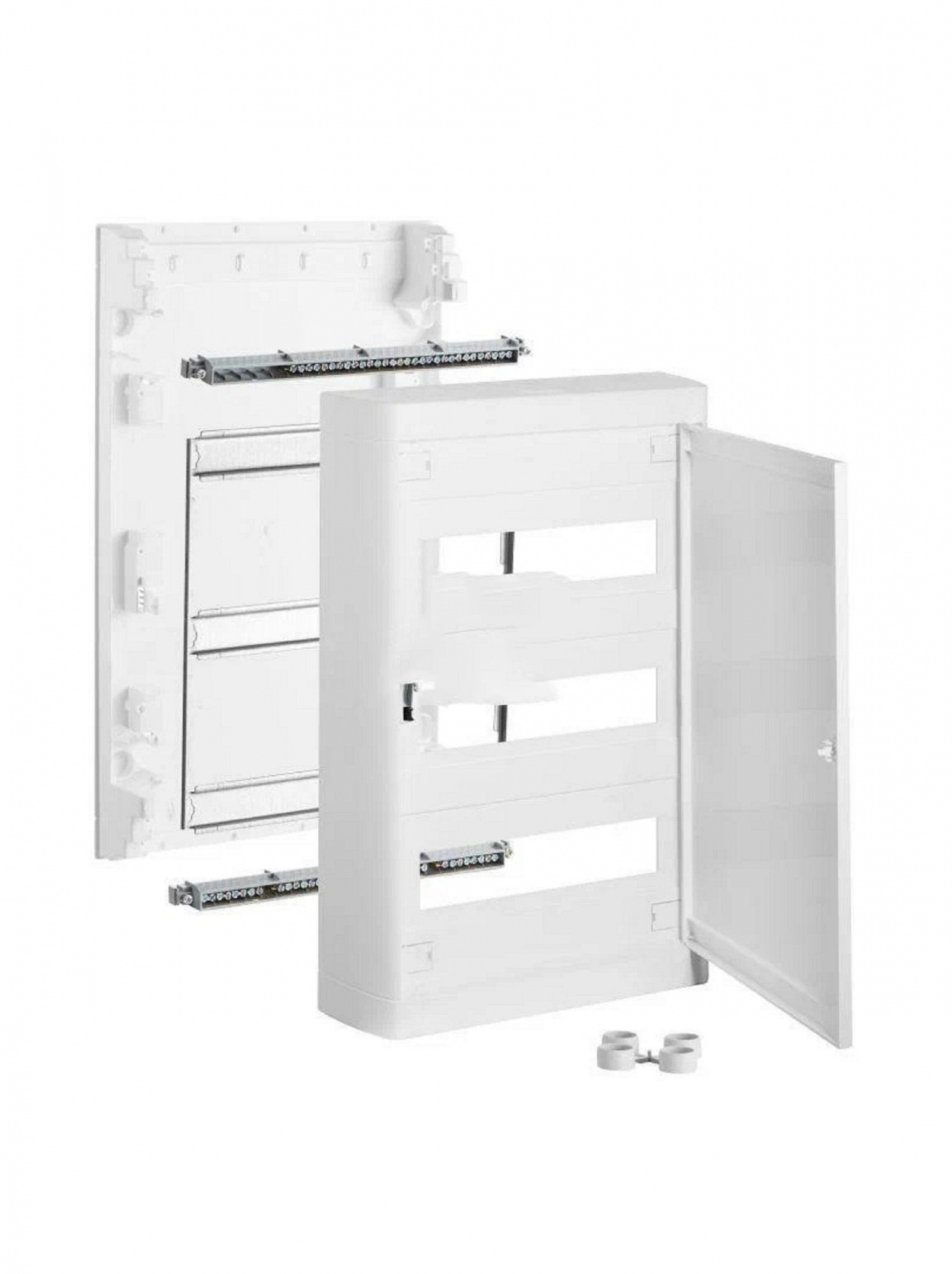 Щит электрический 601238 Legrand Nedbox, 36 мод.навесной, IP40, 3ряд. 12мод., с клеммным блоком