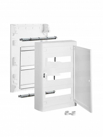 Щит электрический 601238 Legrand Nedbox, 36 мод.навесной, IP40, 3ряд. 12мод., с клеммным блоком